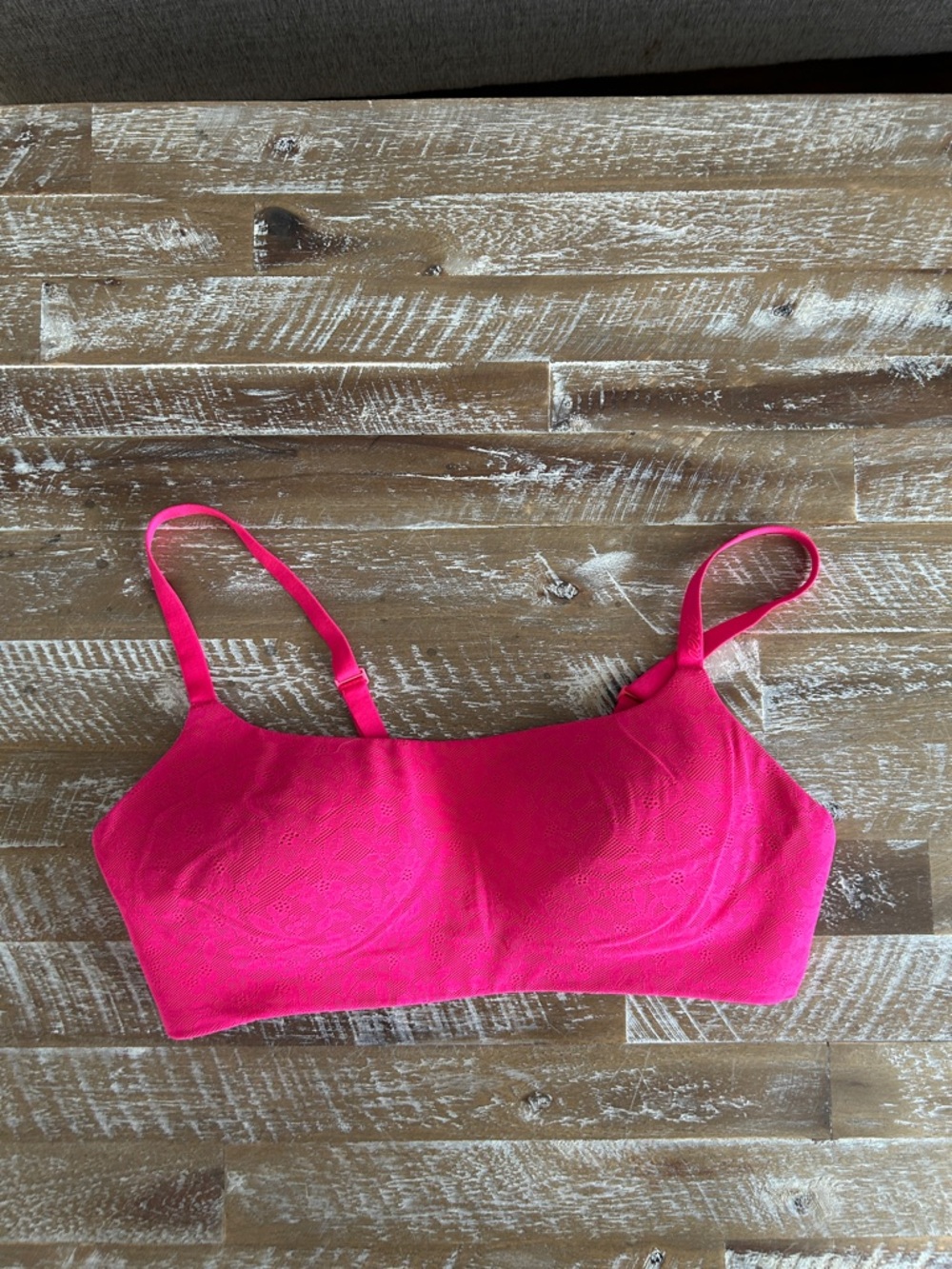 aerie Pink Seamless Bralette